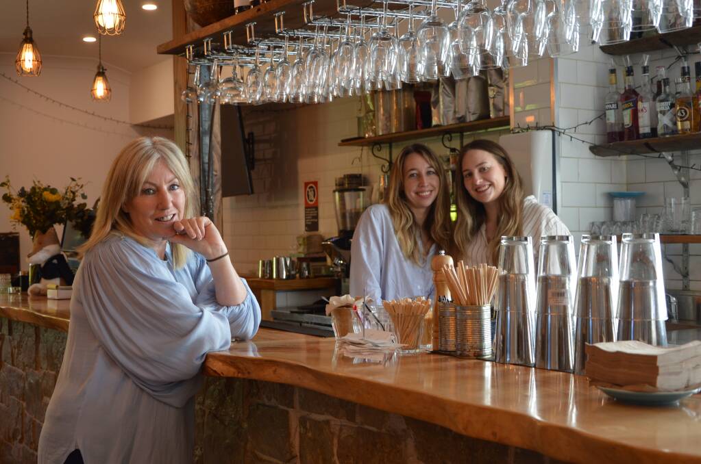 FAMILY TIES: The Blue Fox owner Kat Alexander with daughters Holly and Laura Vatalis. Photo: ALANNA TOMAZIN.