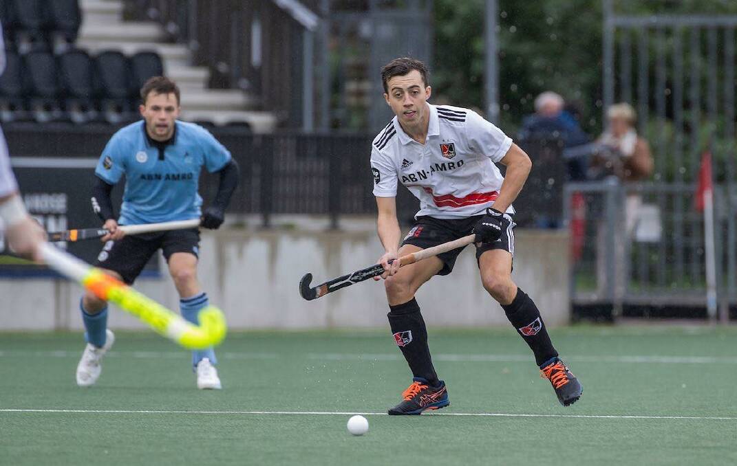 EUROPEAN SCENE: Lachi Sharp is playing for Amsterdam Hockey and Bandy Club. Photo: SUPPLIED