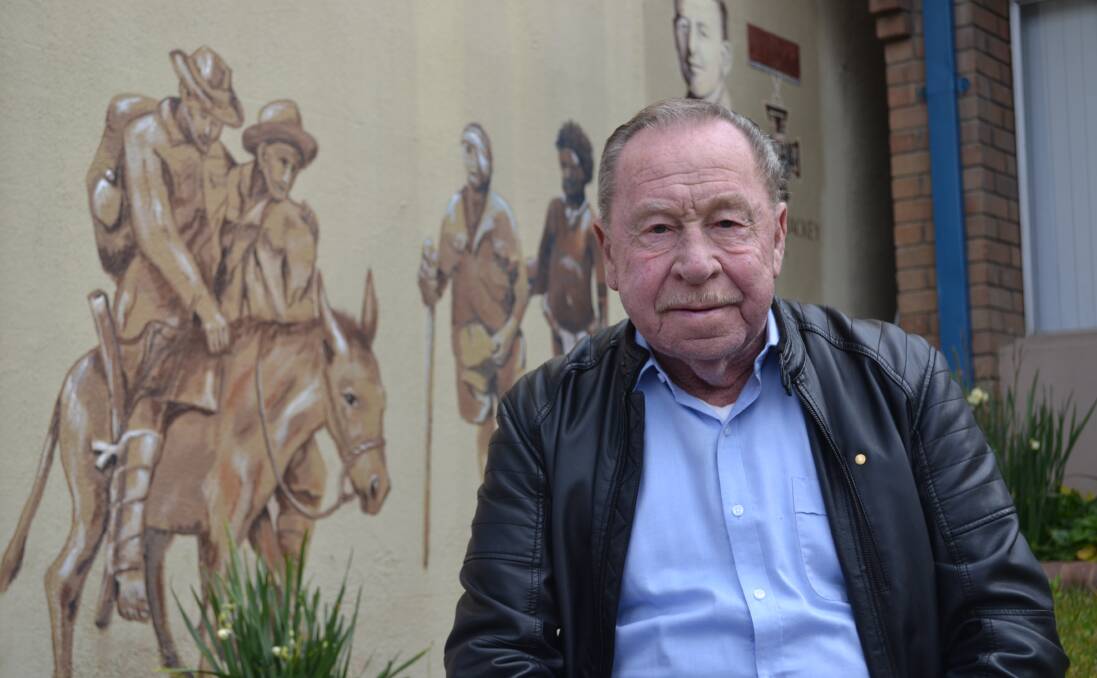 SERVICE TO VETERANS: Portland's Anthony Walker was recognised with an OAM in this years Queen's Birthday honours. Photo: CIARA BASTOW