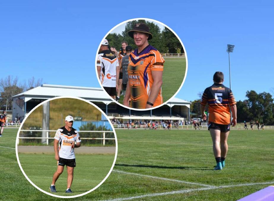 2021: Graeme 'Ossie' Osbourne returns as Group 10 coach and Anthony 'Bones' Browns predicts a solid 2021 season. Photos: LITHGOW MERCURY. 