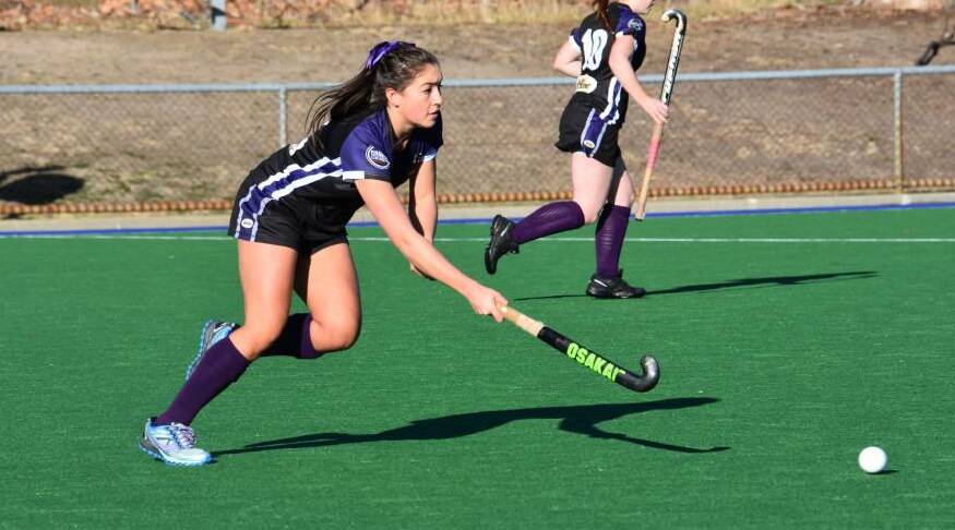 SUPERSTAR: Hannah Kable has retained her position in Hockey Australia's future athletes squad. Picture: PHOEBE MOLONEY.