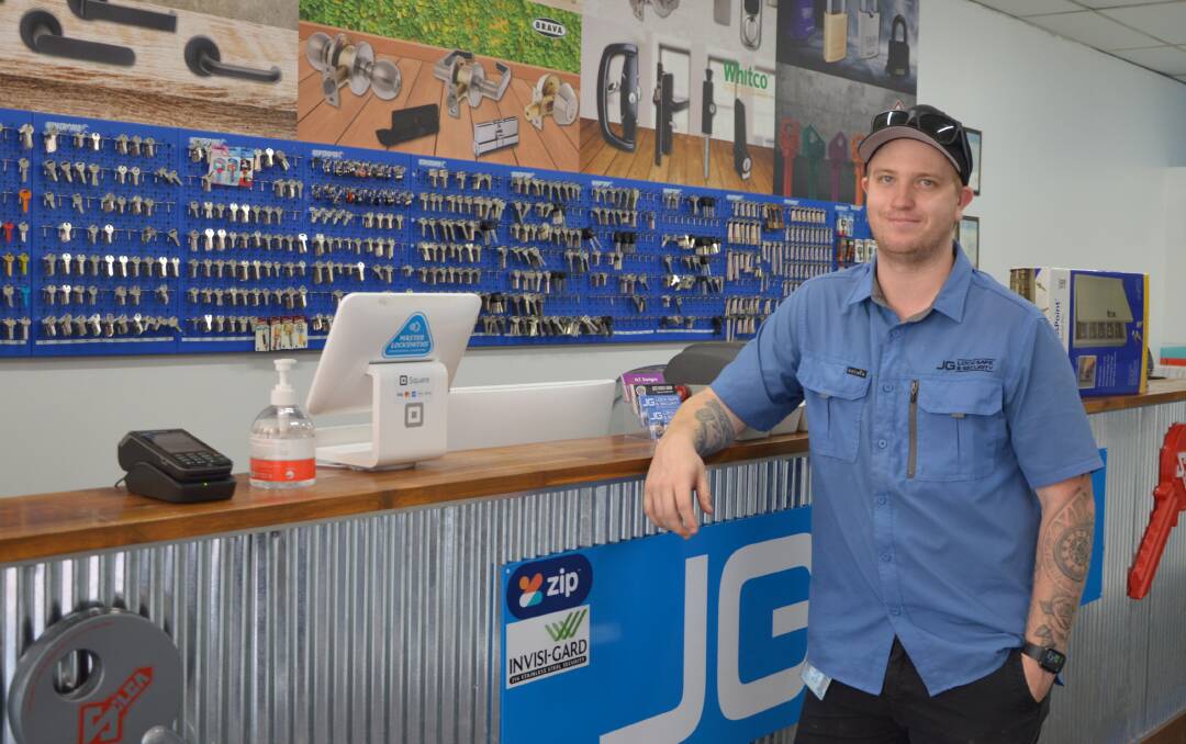 LOCK AND TALENT: Lithgow's Joel Gurney has taken out Australia's Best Young Locksmith of the Year award. Photo: ALANNA TOMAZIN.