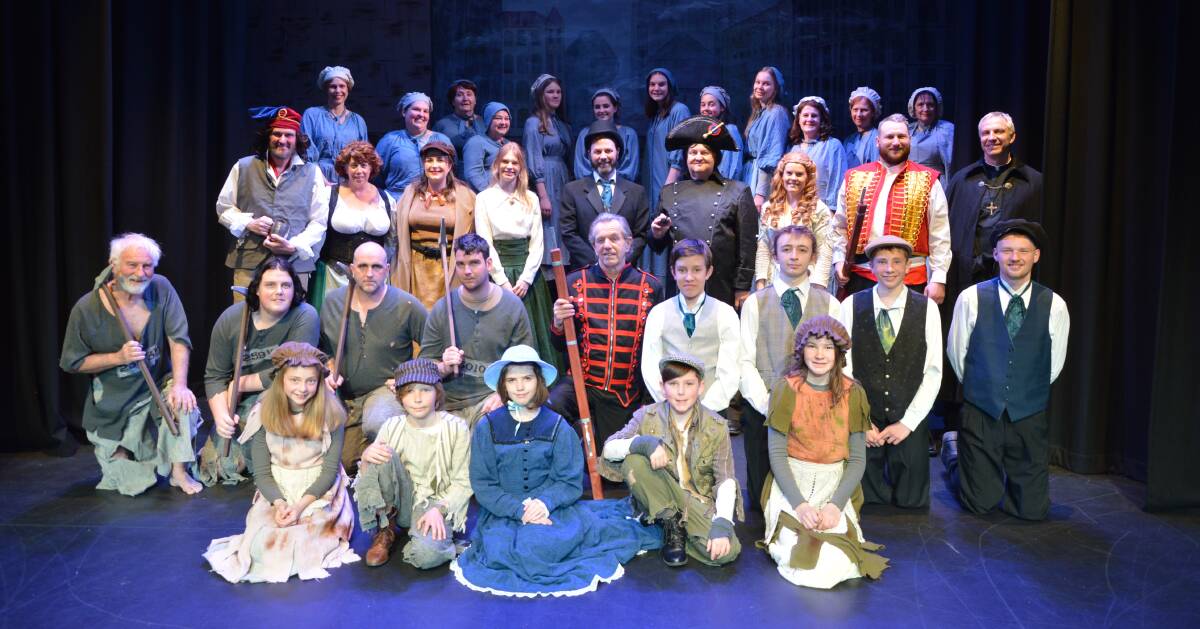 PERFORMANCE: The cast of Les Misérables brought to you by Lithgow Musical Society. Photo: ALANNA TOMAZIN