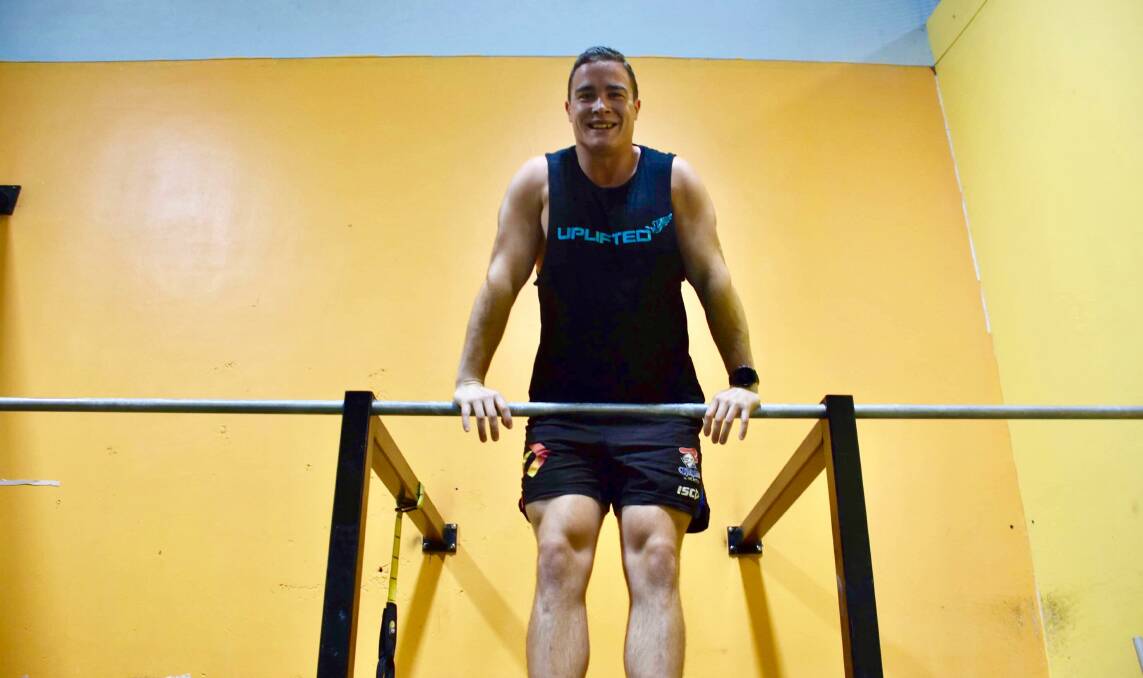 OFF TO THE GOLD COAST: Mitchell Case will compete in a four day CrossFit challenge. Picture: ALANNA TOMAZIN.