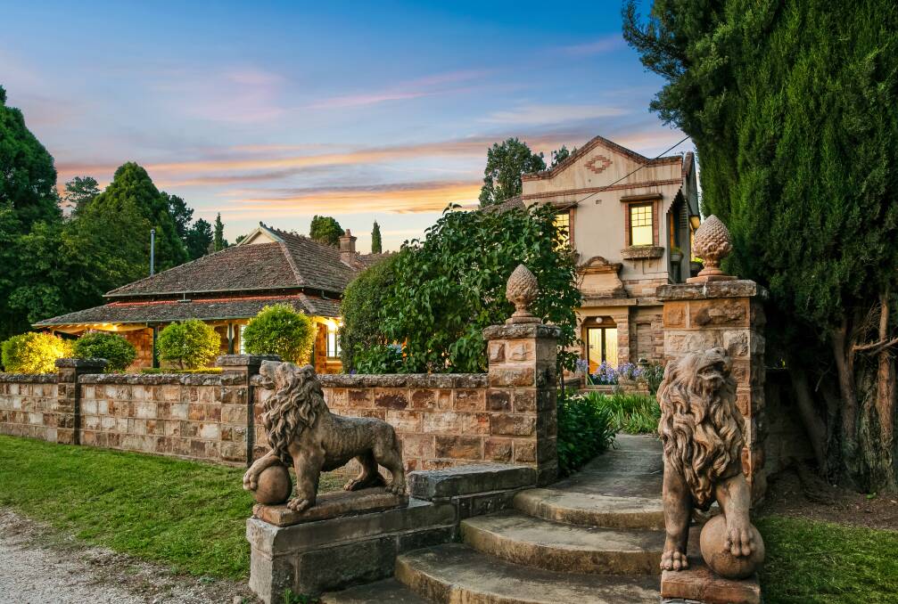 LAVISH: 1920 heritage estate known Lidsdale House, originally Neubeck House, has hit the market with a price guide of $2.5 million. Photo: SUPPLIED. 