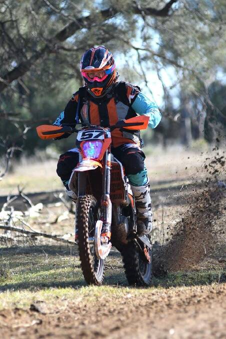 24 HOURS OF RACING: Lithgow's Harley Henning in action at Eudunda. Picture: SUPPLIED.