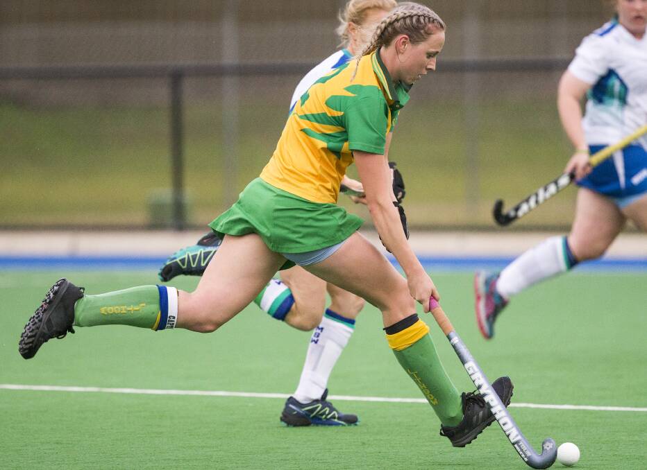 TALENT: Lithgow's Abigail Wilson aims to represent her country in the Hockeyroos squad. Photo: SUPPLIED.