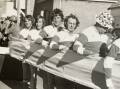 FLASHBACK FRIDAY: Shamrocks under 18 players were left high and dry in a street carnival boat race when their craft later fell apart mid stream. From left some familiar names in Trevor Cameron, Leslie Warner, Peter Noon, Brian Slaven, Warren Baker and Greg Maranda. (Date unknown).
