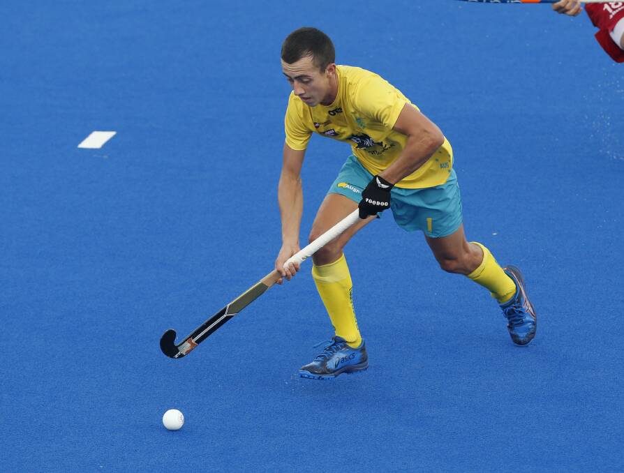 ROAD TO TOKYO: Lachlan Sharp will make his Olympic debut at Tokyo 2020 with the Kookaburras. Photo: SUPPLIED