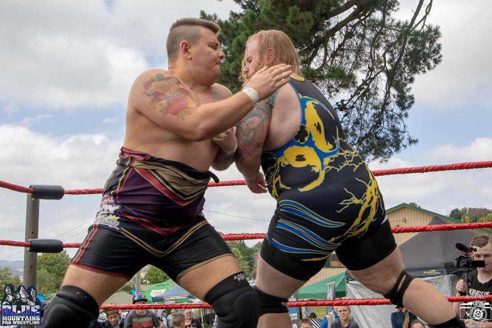 LIVE PRO WRESTLING: Head to this year's Ironfest to see all of the live action wrestling and the Lithgow Valley Cup. Picture: SUPPLIED.