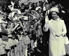 ROYAL: Queen Elizabeth on April 30, 1970 in Western Sydney.