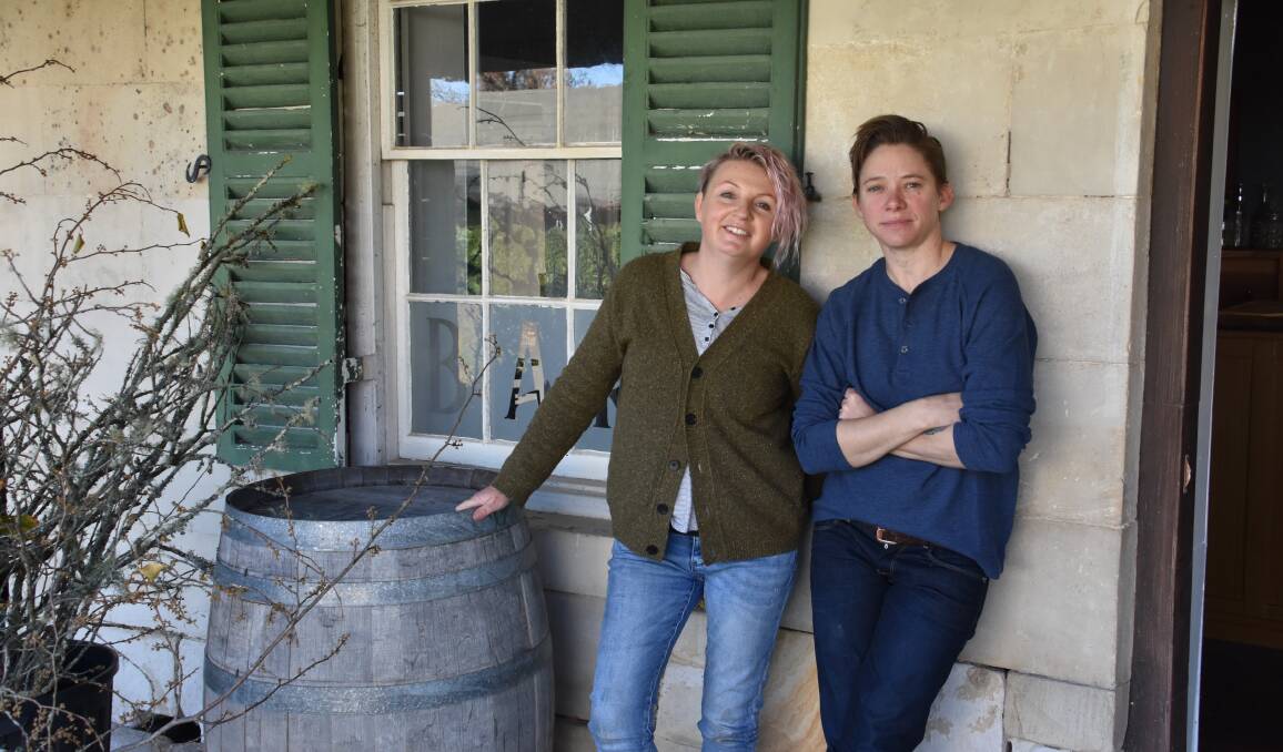OPENING NIGHT: Owners Fiona Richardson and Megs Black are excited to reopen the doors at Ambermere Inn. Picture: ALANNA TOMAZIN