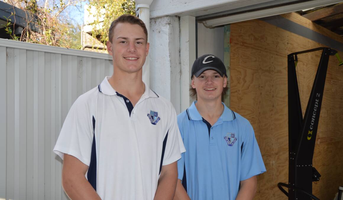 MVP: Brothers Zeke and Hutch Evans were named most valued players at the NSWCHSSA Championships. Photo: ALANNA TOMAZIN