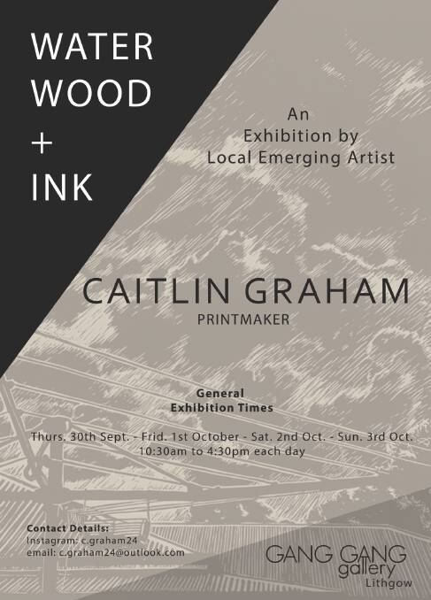 The flyer for the exhibition.