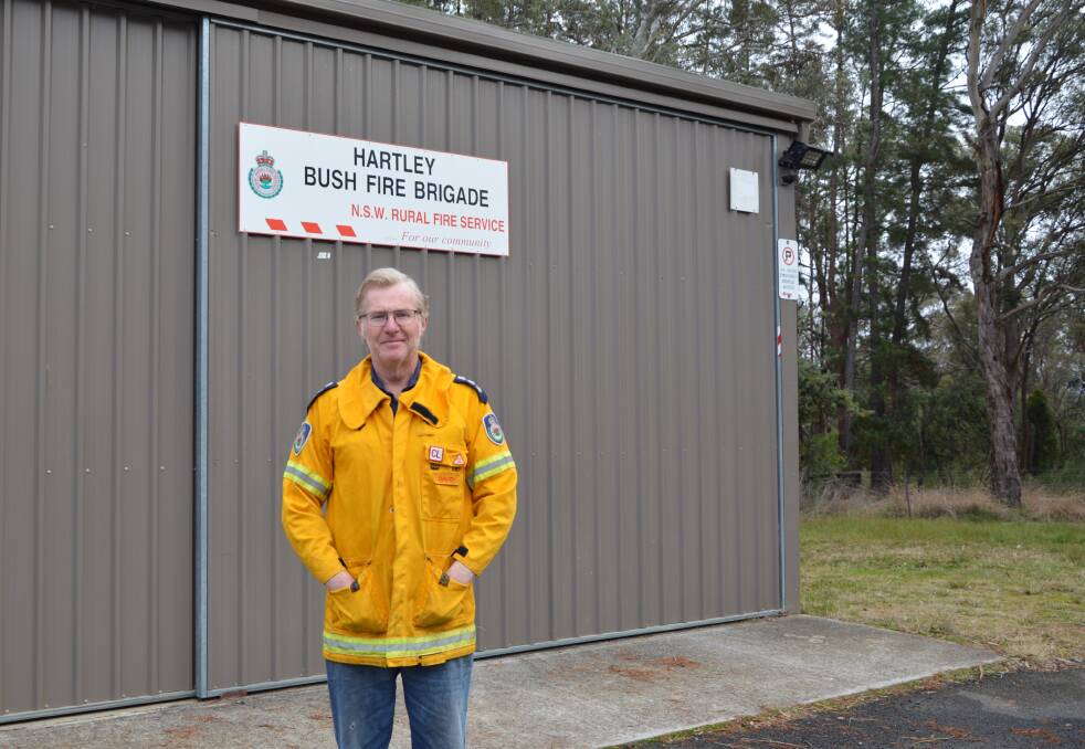AFSM RECIPIENT: Hartley's David Peters has volunteered with the RFS since 1976. Photo: ALANNA TOMAZIN