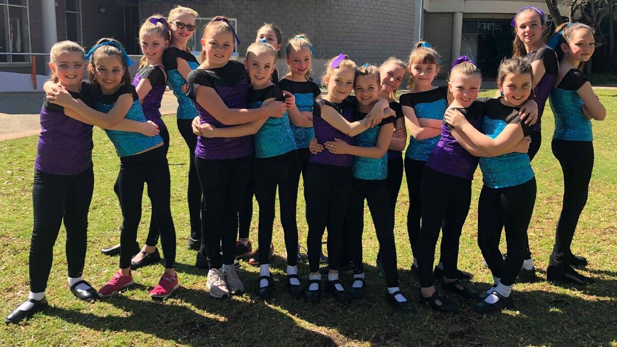 DANCERS: Lithgow Public School's dance group performed at the Blue Mountains Nepean Dance Festival. Picture: SUPPLIED. 