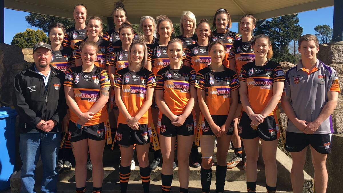 WOLVES:  The 2018 Workies Wolves Ladies League Tag side. Photo: SUPPLIED.