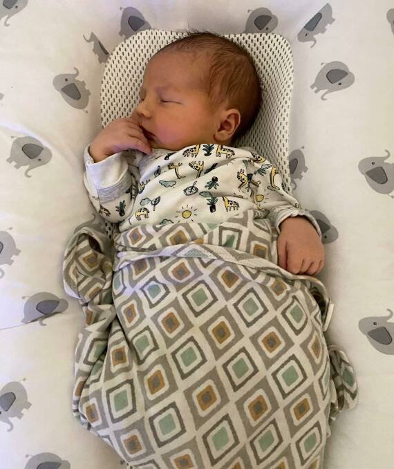 NEW YEARS BABY: Baby Quade came into the world on New Years Eve. Photo: SUPPLIED.