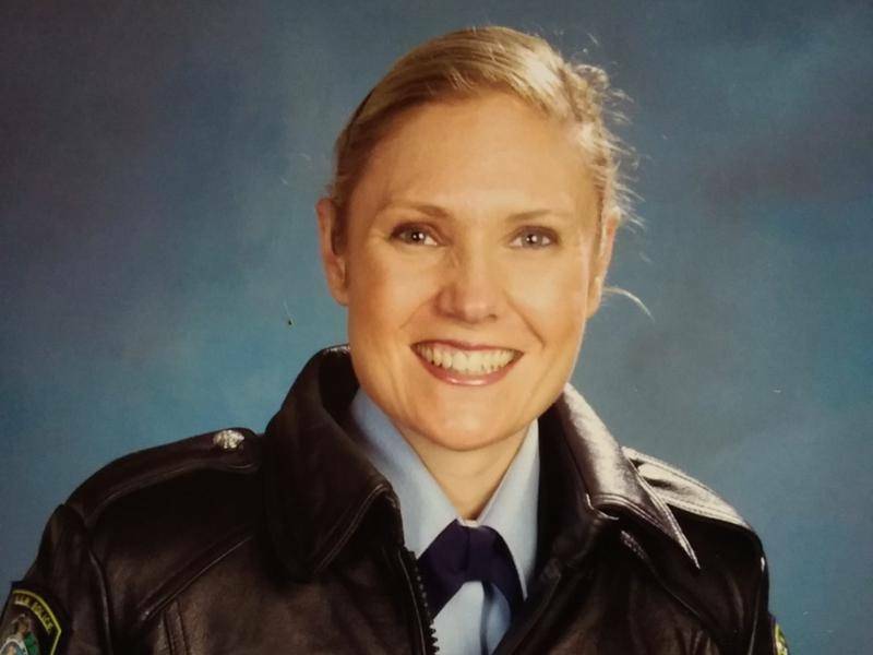 Senior Constable Kelly Foster drowned trying to save another woman in a whirlpool.
